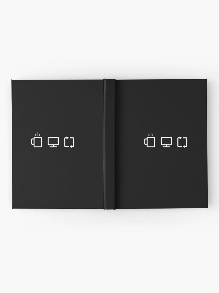 Thumbnail 2 of 3, Journal, Programmer Software Engineer Coder Coffee Work Repeat designed and sold by farhanhafeez.