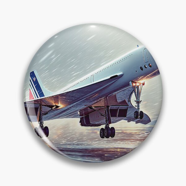Item preview, Rain-Soaked Airport Concorde Launch designed and sold by Skyframe Aviation.