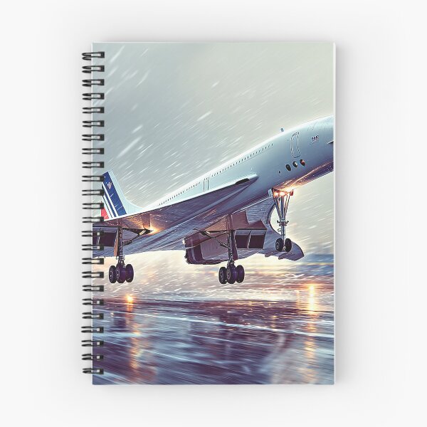Item preview, Rain-Soaked Airport Concorde Launch designed and sold by Skyframe Aviation.