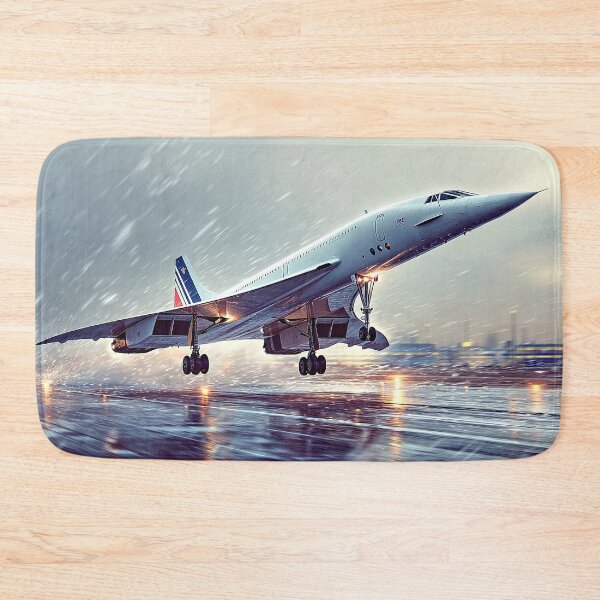 Item preview, Rain-Soaked Airport Concorde Launch designed and sold by Skyframe Aviation.