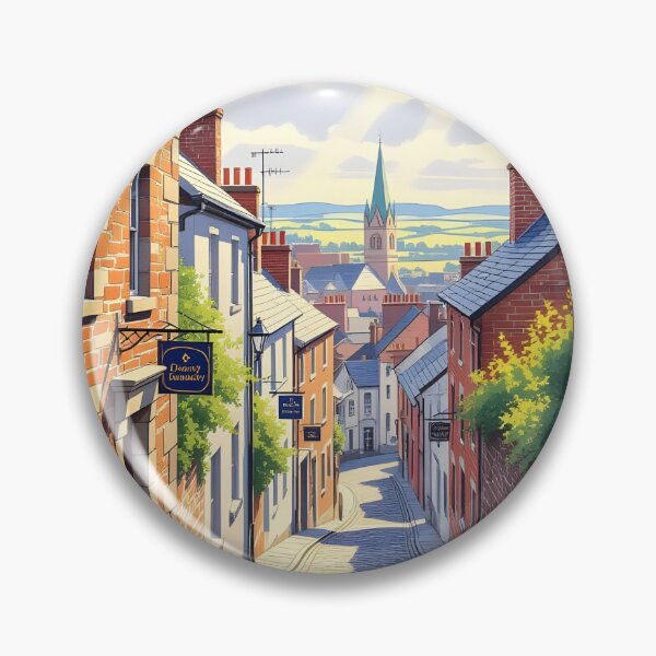 Item preview, The Historic Walled City of Derry-Londonderry in Northern Ireland designed and sold by Wiss2Arts.
