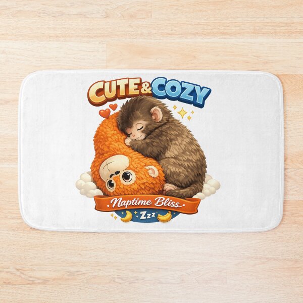Item preview, Cute & Cozy – Naptime Bliss | Adorable Baby Animal Sleep Illustration designed and sold by OSAMA MO.