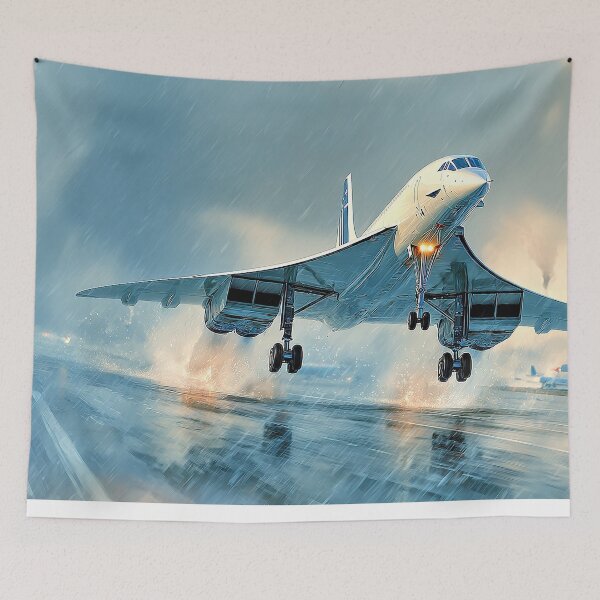 Item preview, Air France Concorde in Dramatic Weather designed and sold by Skyframe Aviation.
