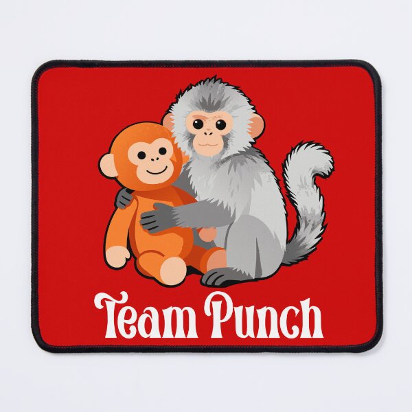 Item preview, Cute Monkey Punch Panchi Kun Japan Baby Monkey Team Punch design designed and sold by Colorfulman.
