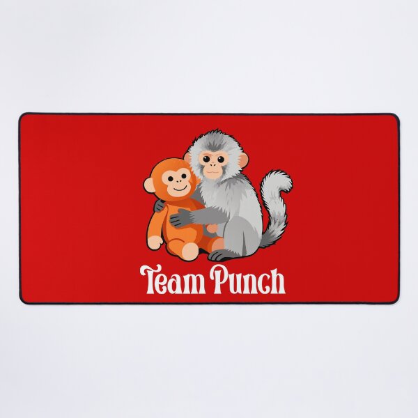 Item preview, Cute Monkey Punch Panchi Kun Japan Baby Monkey Team Punch design designed and sold by Colorfulman.