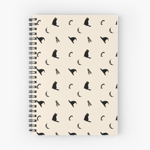 Item preview, Amanda Cadabra Witchy Tile Pattern – Cat, Moon & Hat Design designed and sold by Amanda-Cadabra.