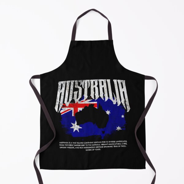 Item preview, Australia Flag Map designed and sold by Ruinn Store.