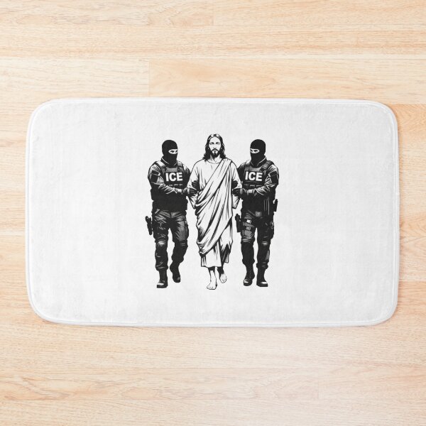 Item preview, Jesus Arrested By ICE  designed and sold by mariyacartery.