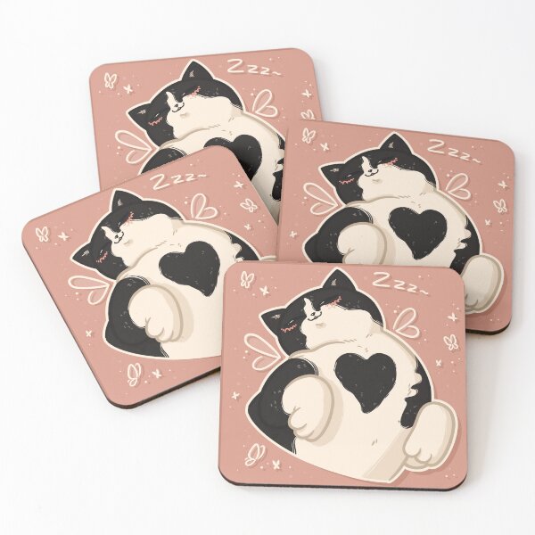 Item preview, heart kitty #1 designed and sold by BaksuzArt.