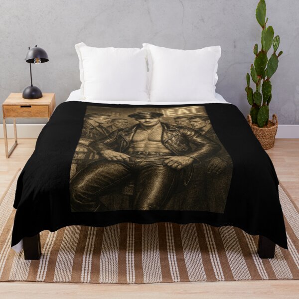 Item preview, Let's Eat - Vintage Gay Leather Legends Diner Knights Series Leder Pride Tom of Finland Tribute Graphic Design designed and sold by ItsAKinkThing.
