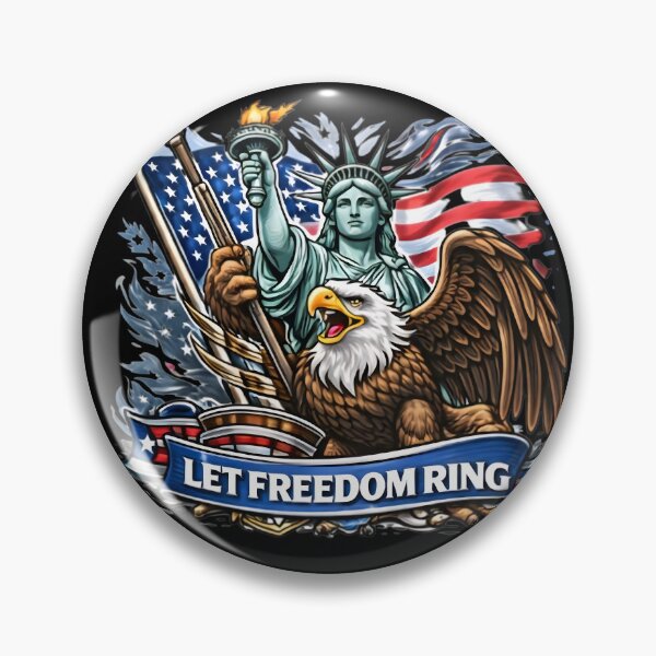 Item preview, American Patriot Series - Let Freedom Ring designed and sold by DrukNaStyl.