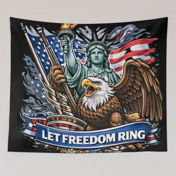 Item preview, American Patriot Series - Let Freedom Ring designed and sold by DrukNaStyl.