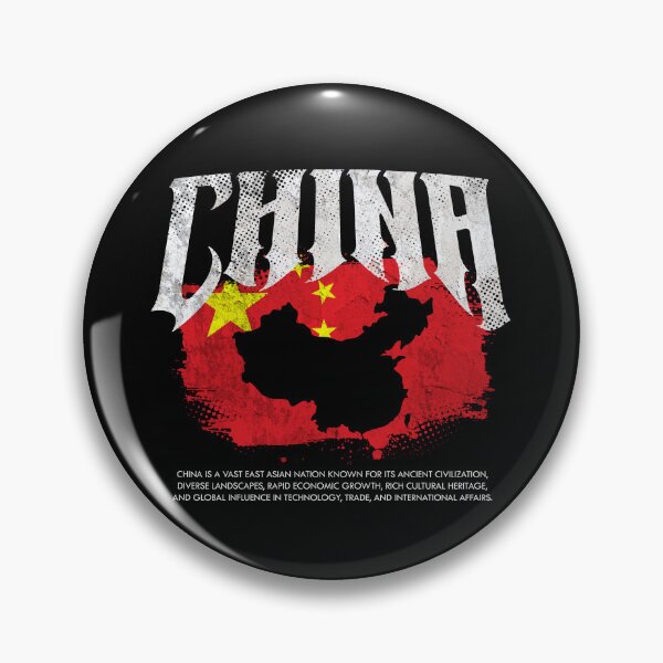 Artikelvorschau, China Flag Map entworfen und verkauft von Ruinn Store.