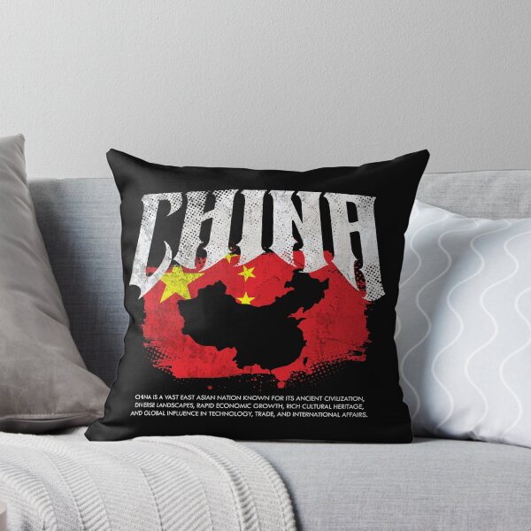 Artikelvorschau, China Flag Map entworfen und verkauft von Ruinn Store.
