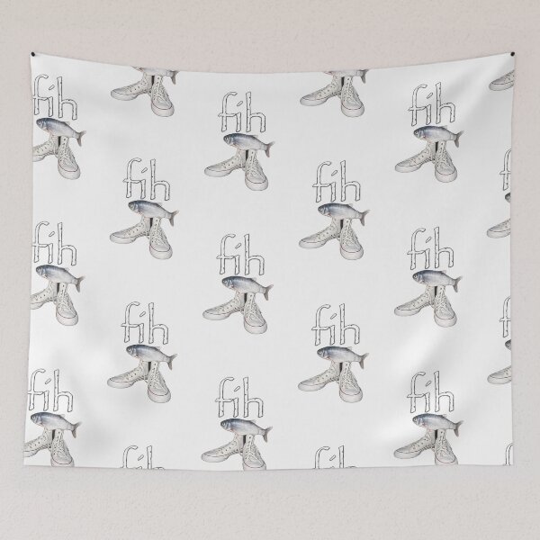 Item preview, fih | Minimalist Nonsense Meme | Absurd Internet Humor designed and sold by flowerpower999.