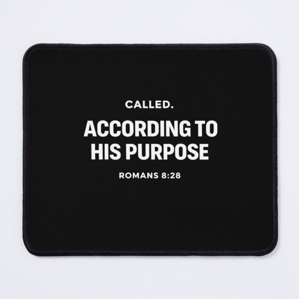 Item preview, Called According To His Purpose Romans 8:28 – Faith Identity Statement designed and sold by astersgraphics.