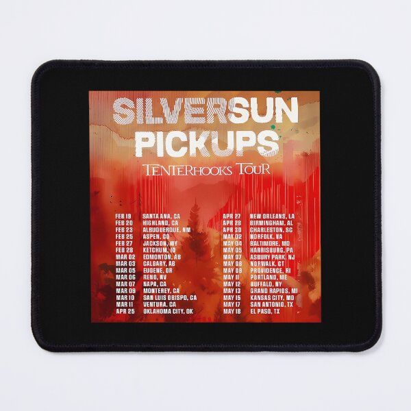 Item preview, Silversun Pickups Tenterhooks Tour 2026 designed and sold by Nii-001nj.