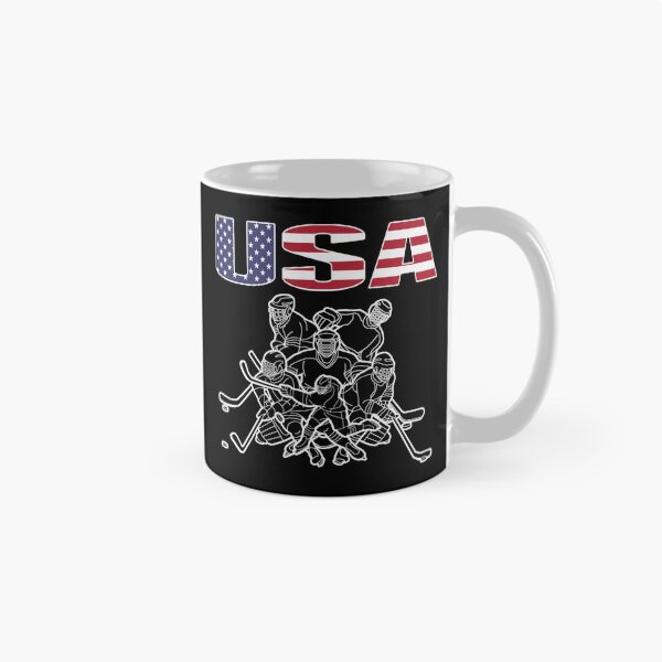 Item preview, America Ice Hockey Fans Jersey USA Flag Support Hockey Team designed and sold by horacehughes.