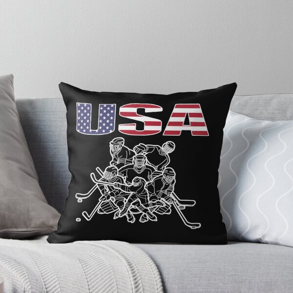 Item preview, America Ice Hockey Fans Jersey USA Flag Support Hockey Team designed and sold by horacehughes.