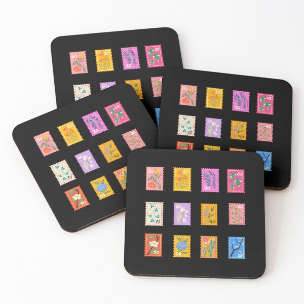 Item preview, Vintage Decorative Botanical Stamps designed and sold by yqqrghdmzl33.