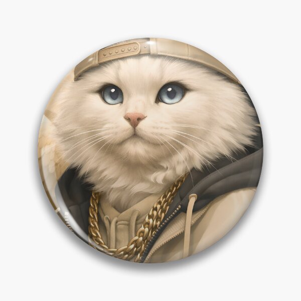 Item preview, Heavenly Streetwear Cat – Angel Wings Gold Chain Aesthetic designed and sold by Luvahawb.