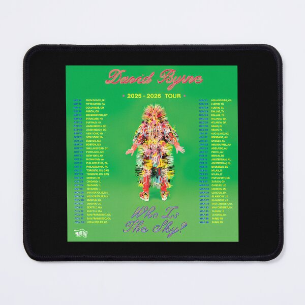 Item preview, David Byrne Who Is The Sky Tour designed and sold by Nii-001nj.