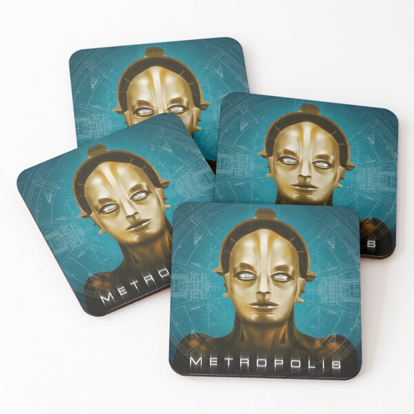 Item preview, Maria Clock - Metropolis Robot designed and sold by -Koleidescope.