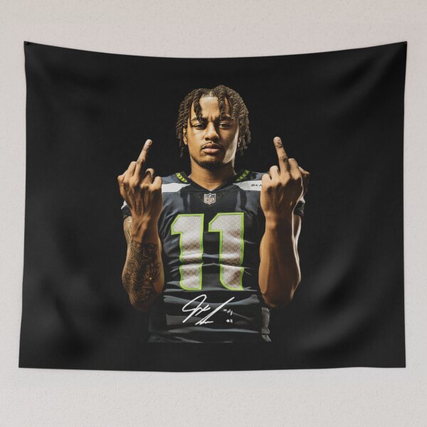 Item preview, Jaxon Smith Njigba Middle Finger  designed and sold by tierryrincones.
