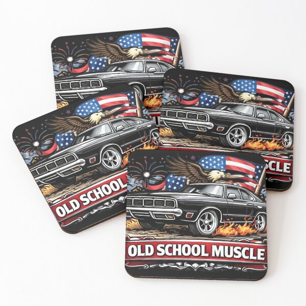 Item preview, Retro American Ride - Stars and Stripes Custom Car designed and sold by DrukNaStyl.
