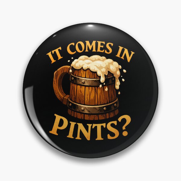Item preview, It Comes In Pints Rustic Tavern Sign designed and sold by agearb.