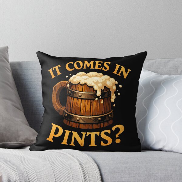 Item preview, It Comes In Pints Rustic Tavern Sign designed and sold by agearb.