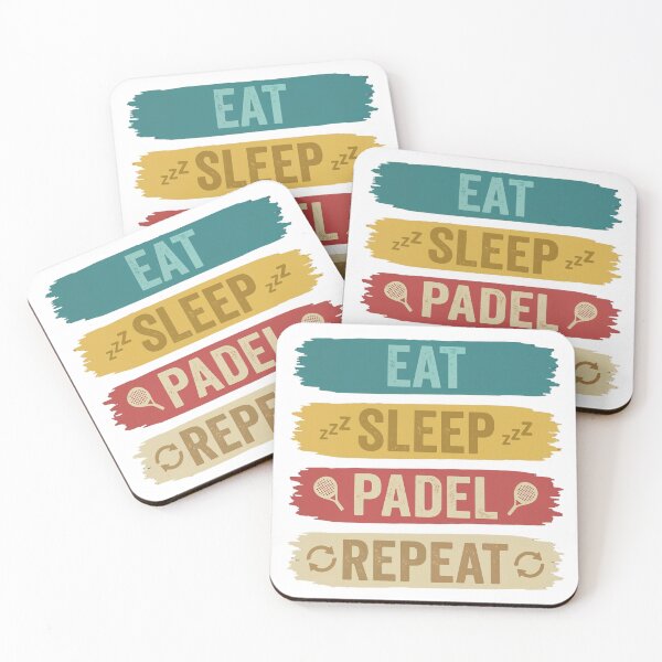 Item preview, Eat Sleep Padel Repeat – Funny Padel Player Shirt – Paddle Sport Lifestyle Design designed and sold by Anastasiia Yurevych.