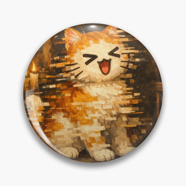 Item preview, GlitchCat, sticker designed and sold by shlepyart.