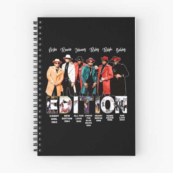 Item preview, New Edition Ful Albums Lettering designed and sold by Nii-001nj.