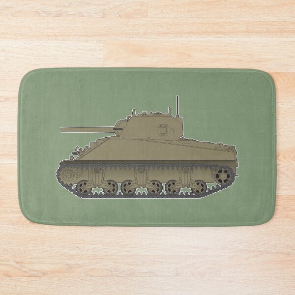 Item preview, For tank fans: M4A2 Sherman side view illustration designed and sold by FAawRay.