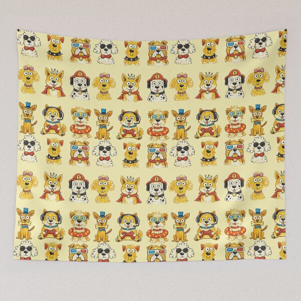 Item preview, funny dogs designed and sold by SergeyDigital.