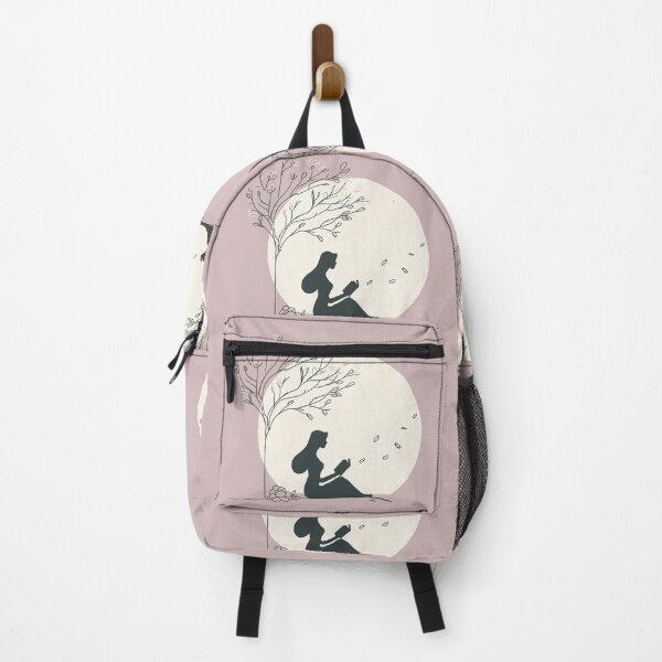 Item preview, Spring Aesthetic | Peaceful Girl Reading Under Tree designed and sold by HopeAndHustle.