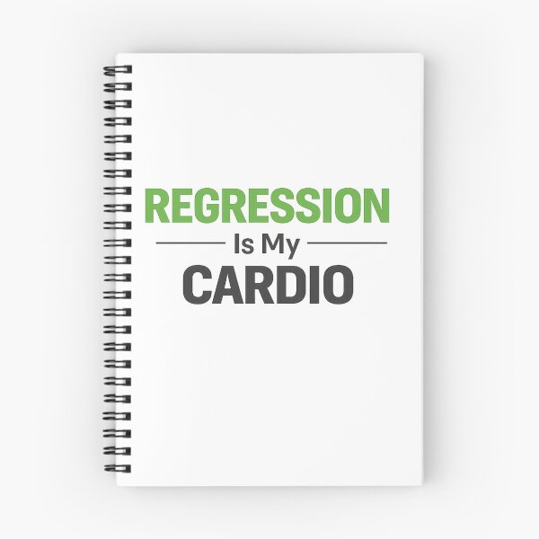 Item preview, Regression Is My Cardio – QA Humour designed and sold by unscriptedPixel.
