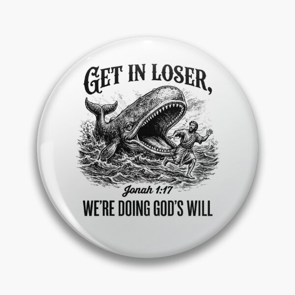 Item preview, Get in Loser We're Doing God's Will Funny Christian Bible designed and sold by herbwaters.