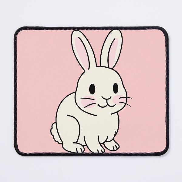 Item preview, Adorable Bunny with Pink Cheeks designed and sold by Artilura.