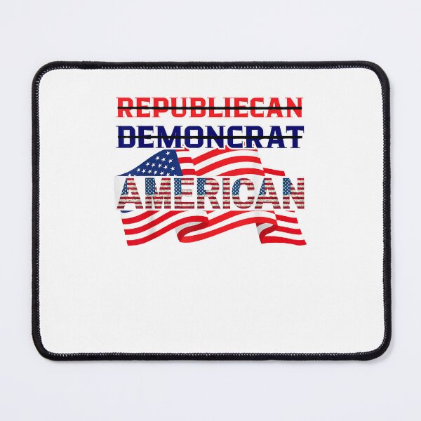 Item preview, Americans Are All Tired of Democrats Republicans Politicians USA Flag designed and sold by clarabersetart.