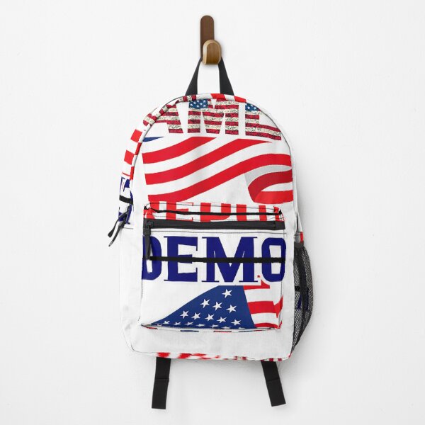 Item preview, Americans Are All Tired of Democrats Republicans Politicians USA Flag designed and sold by clarabersetart.