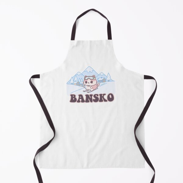 Item preview, Bansko Ski Cat Cute – Kawaii Winter Skiing Kitty designed and sold by cimong.