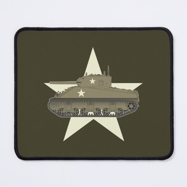 Item preview, For WWII history buffs: M4A2 Sherman tank artwork designed and sold by FAawRay.