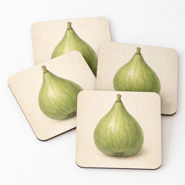 Item preview, Vintage Green Fig Botanical Print - Farmhouse Kitchen Wall Art designed and sold by Darlin8888.