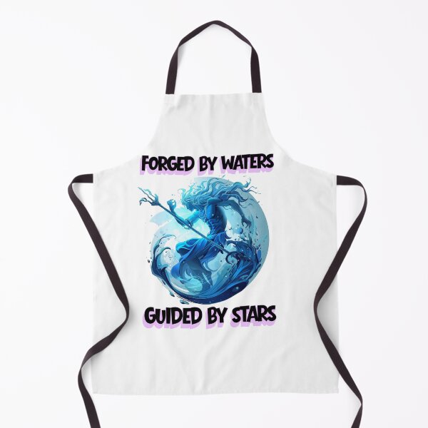 Item preview, Aquarius Water God Ocean Warrior Zodiac Design | Cosmic Sea King Astrology Aesthetic T-Shirt, Hoodie & Sticker designed and sold by Cosmic Zodiac Studio.