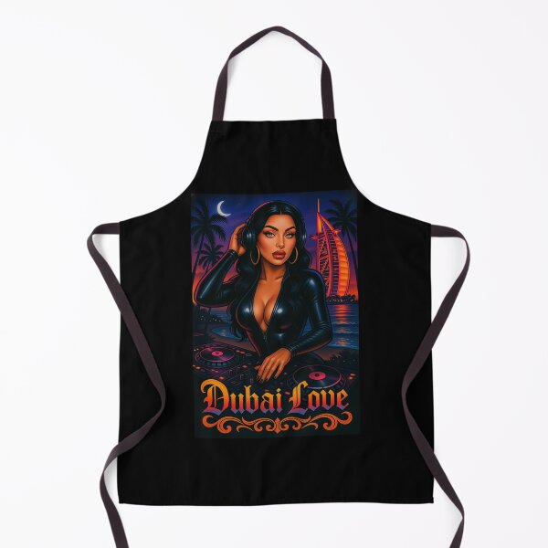 Item preview, Dubai Love: Neon Nights & Crescent Moon designed and sold by DyfunctionalTee.