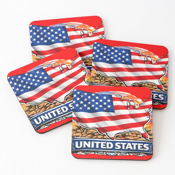 Item preview, United We Stand - Patriotic Stars and Stripes Art designed and sold by DrukNaStyl.