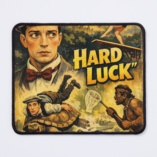 Item preview, Buster Keaton Hard Luck Silent film classic designed and sold by Mauswohn.