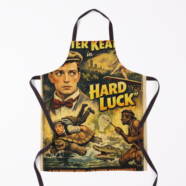 Item preview, Buster Keaton Hard Luck Silent film classic designed and sold by Mauswohn.